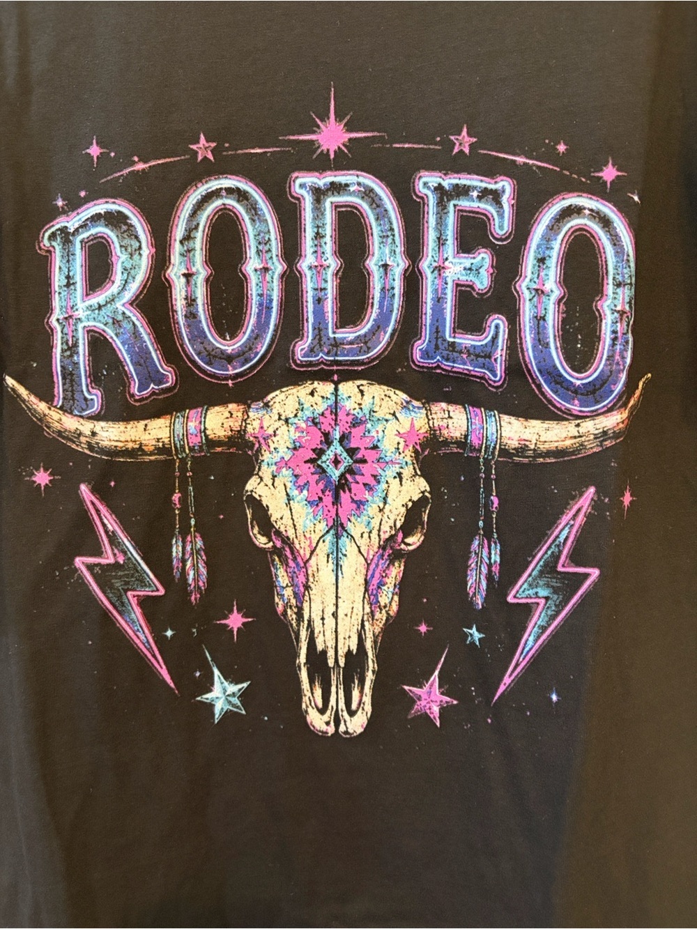 NWT Neon Rodeo Road Tee - Picture 4 of 4